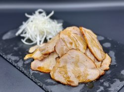 画像1: 直火つるし焼豚もも（スライス）480ｇ