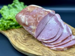 画像3: しっとり布巻肩ロースハム（ハーフサイズ）800g