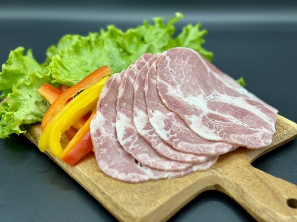 画像4: しっとり布巻肩ロースハム（ハーフサイズ）800g (4)